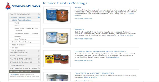 Sherwin Williams Exterior Products