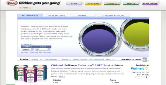 Glidden Exterior Paint and Products