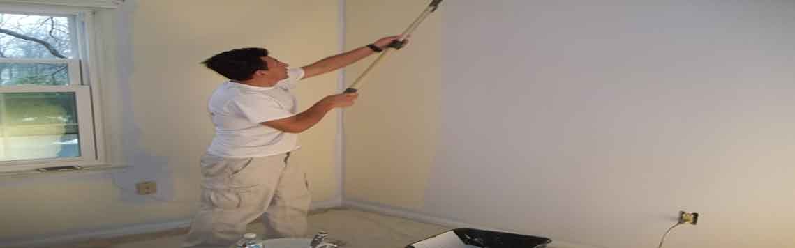 Painting Rolling a Wall
