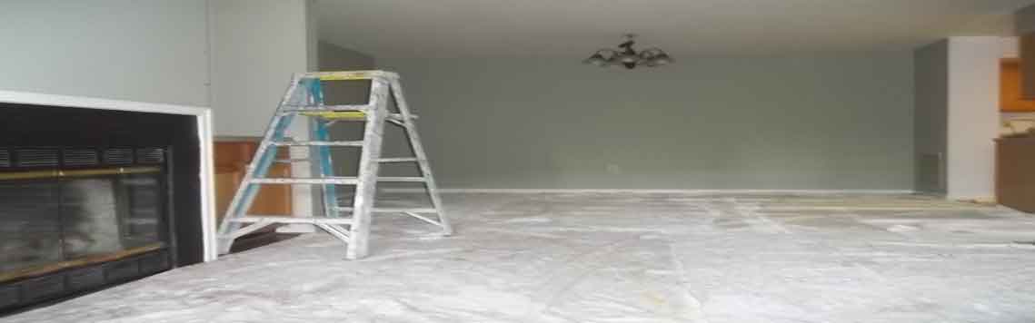 Standard Floor Protection for Small Interior Project in Alexandria